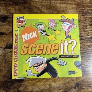 Nick Scene It The DVD Game Disc 2 Wendy's Kids Meal Nickelodeon